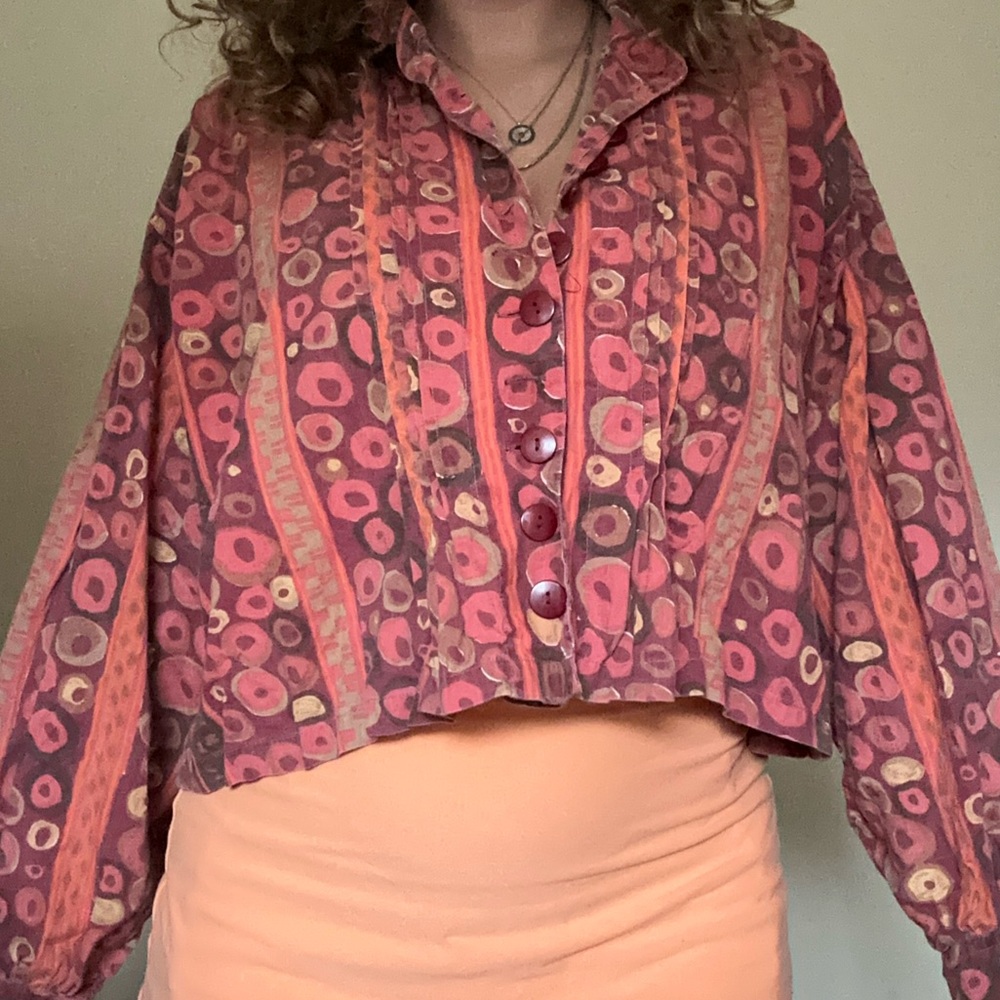 Vintage top, bought in Amsterdam!